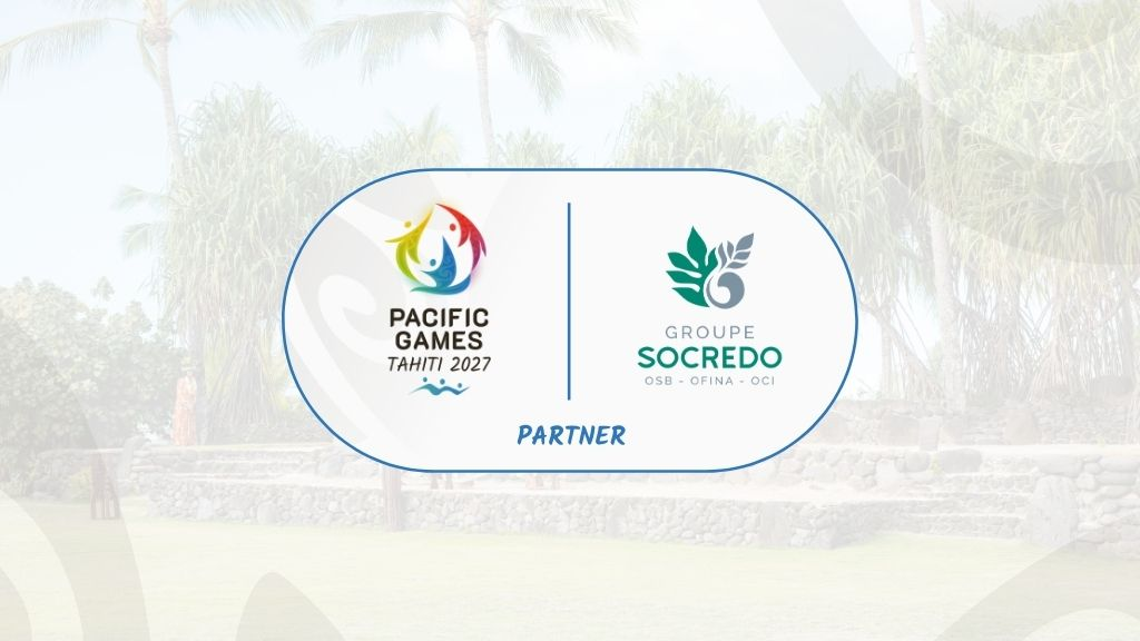 Socredo Group – Official Partner of the Pacific Games – Tahiti 2027