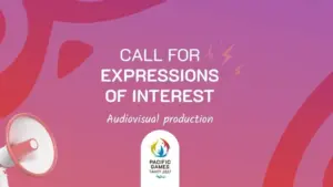 CALL FOR EXPRESSIONS OF INTEREST – TAHITI 2027 – Audiovisual Production